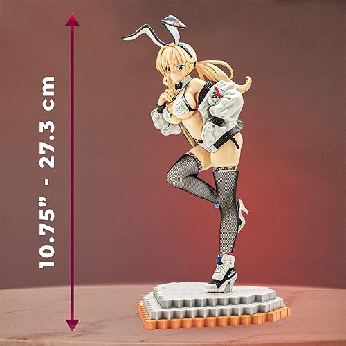 Miniatura 4 de Aoi Tenjiku - Linda figura japonesa de escuela escolar accesorio de escritorio versión de uniforme aguamarina