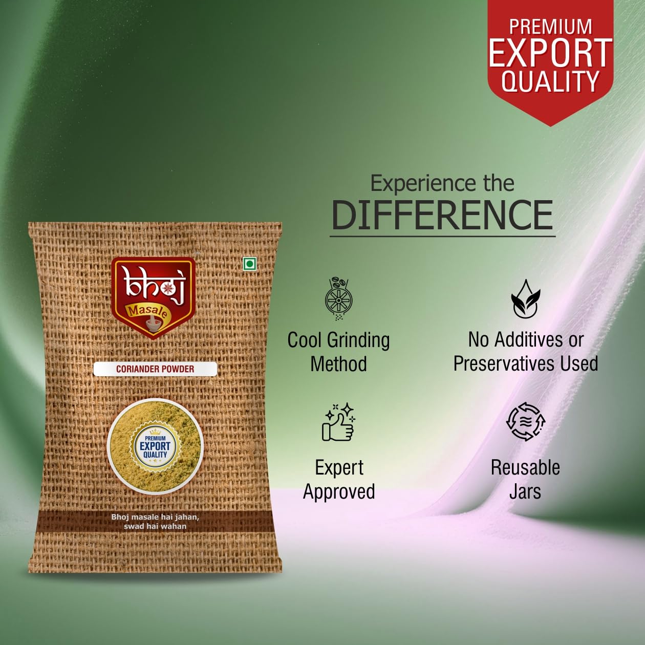 Bhoj Masale Coriander Powder 100GM | Dhaniya Powder | Fresh Indian Whole Spices For Cooking (Powder) - Image 5 thumbnail