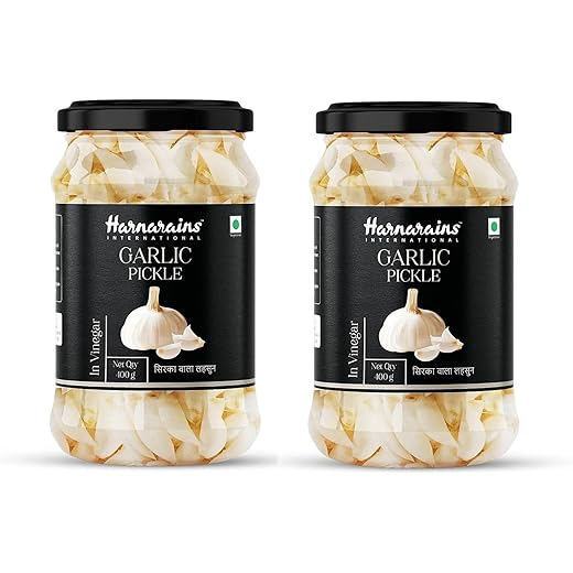 Harnarains Pickled Peeled Cloves 400g