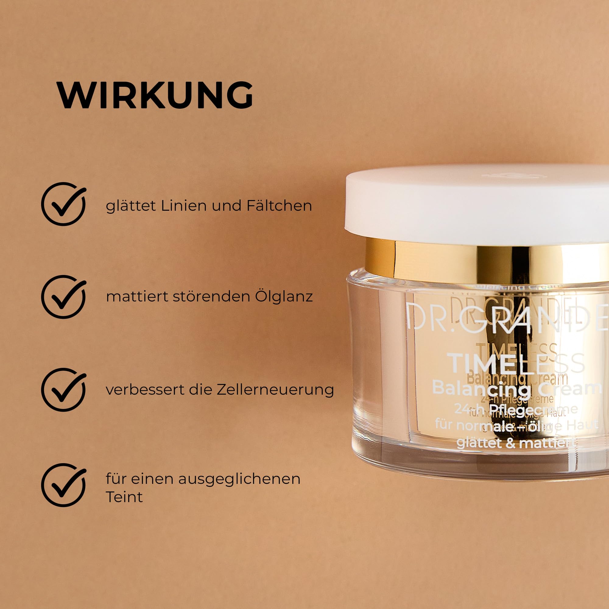 DR. GRANDEL TIMELESS Balancing Cream 24-Stunden-Gesichtscreme 50 ml