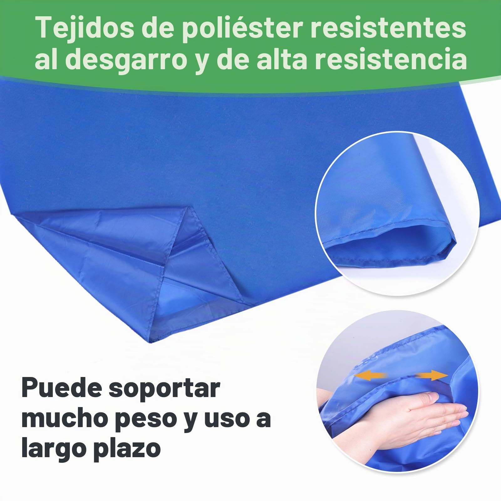 Tabla de transferencia para grúas de pacientes Sábana deslizante, colchón de posicionamiento tubular, ayuda para transferir ropa de cama, Paquete de 2, talla M.