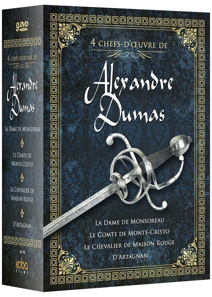 DVD Alexandre Dumas para regalo: pack exclusivo con 4 grandes adaptaciones del cine francés