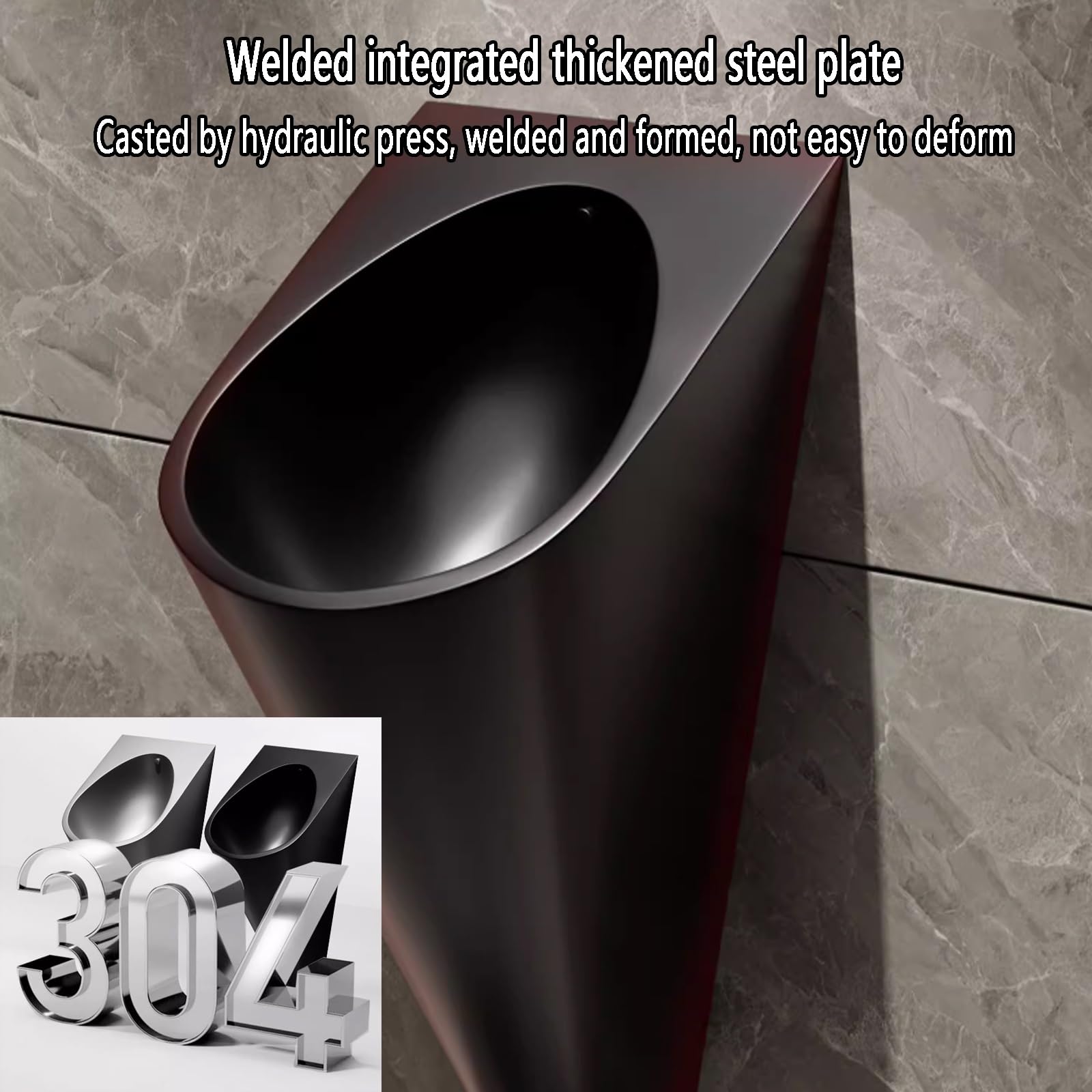 Automatischer Seifenspender aus Edelstahl 304, zur Wandmontage, berührungslos, für öffentliche Badezimmer, professionell, geruchsfrei, silberfarben, ideal für Erwachsene