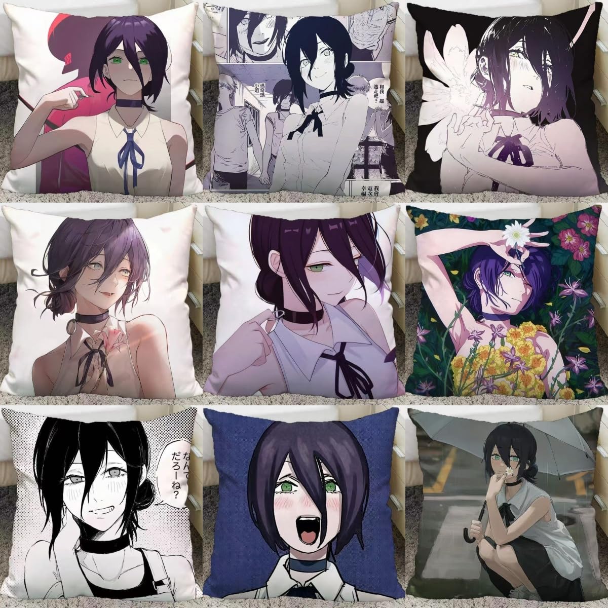 チェンソーマン　レゼ　クッション　ぬいぐるみ Amazon.co.jp: レゼ 抱き枕 ぬいぐるみ クッション チェンソーマン