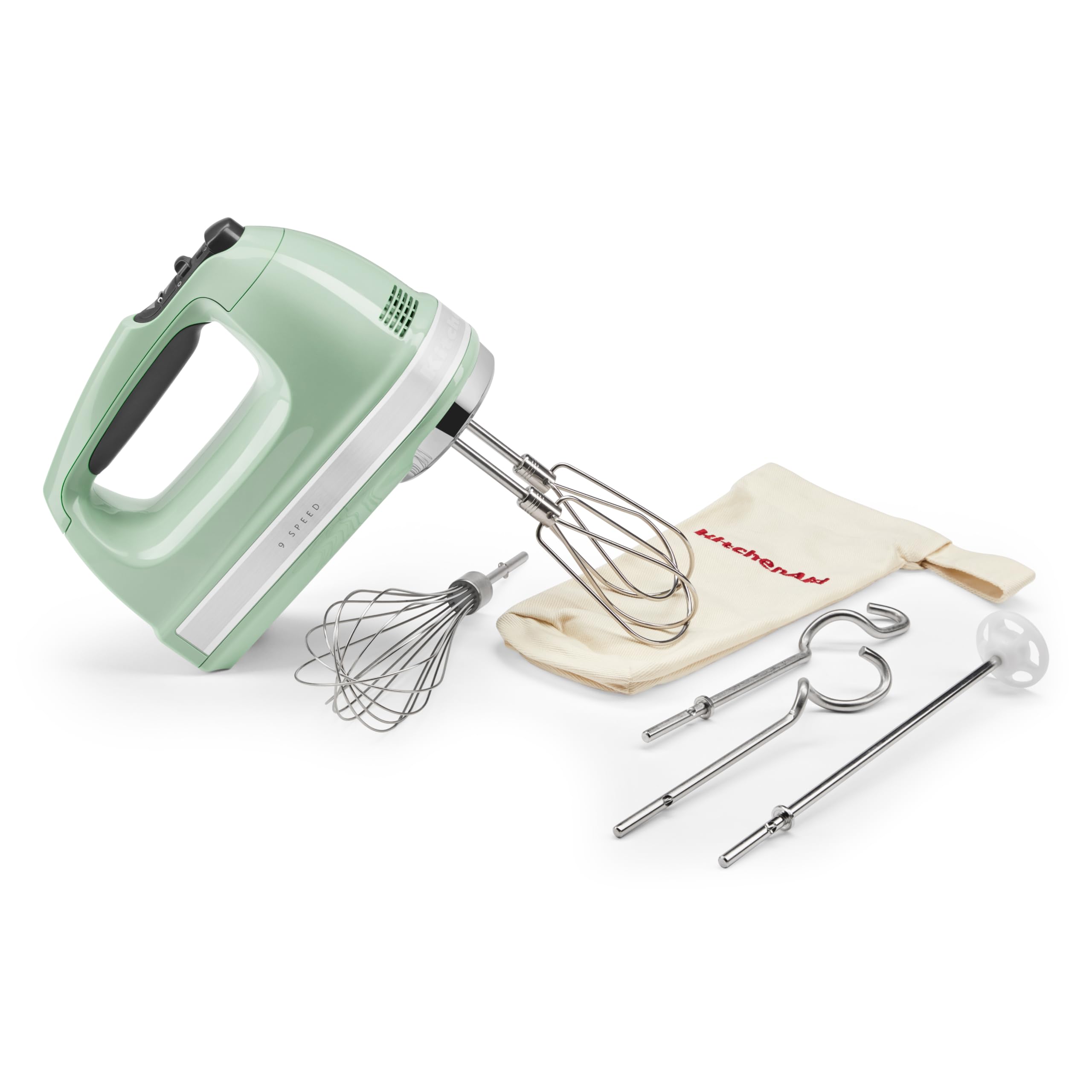Kitchenaid 9 Speed Hand Mixer Pistachio