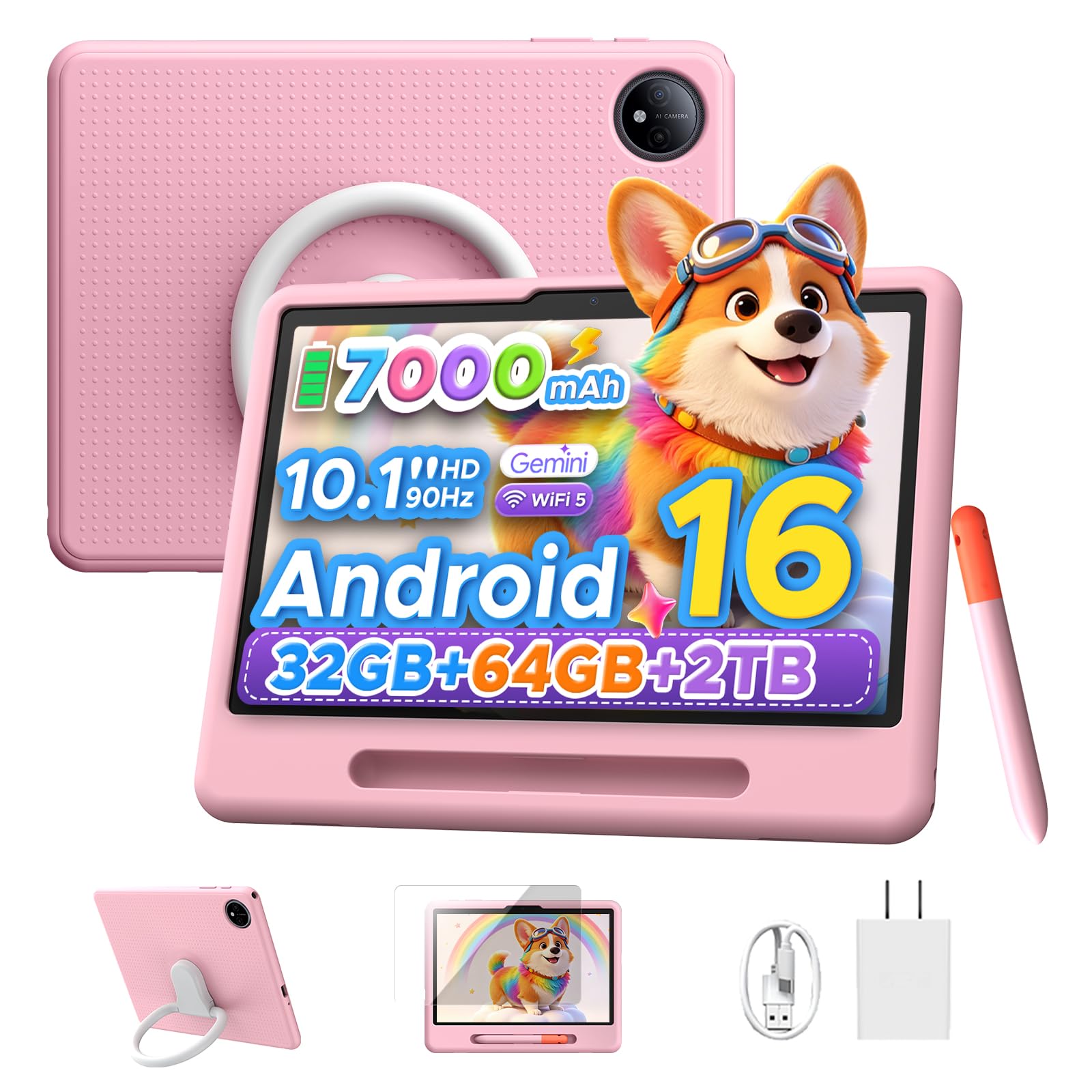 Amazon.co.jp: 【キッズタブレット 子供用 Android16 3～7歳向け】P10