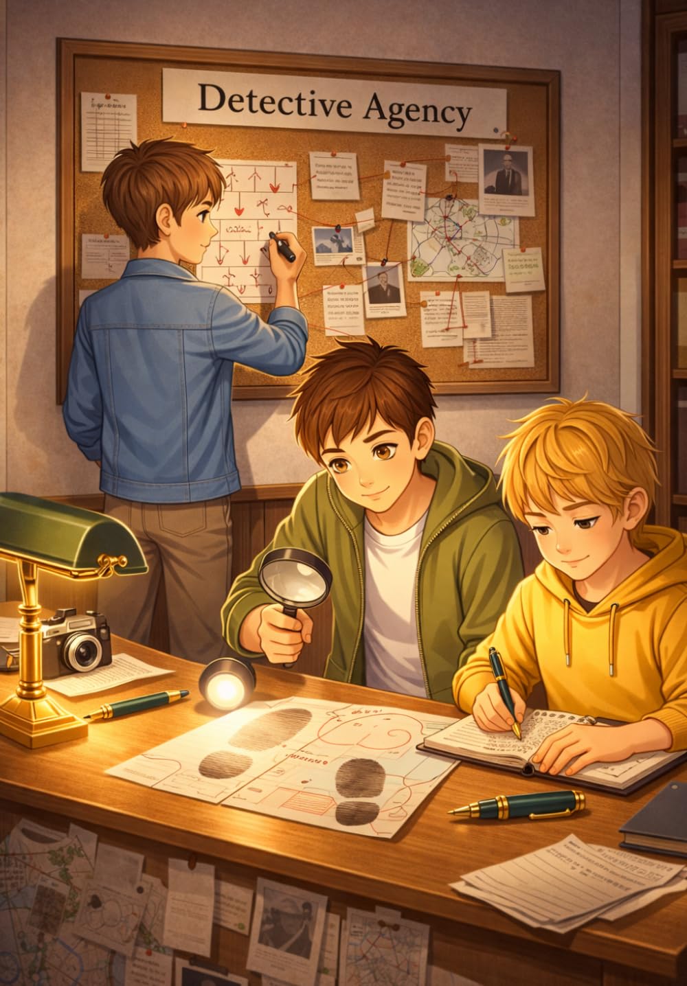 Detective agency: Adventure, Friendship, and Courage in Action