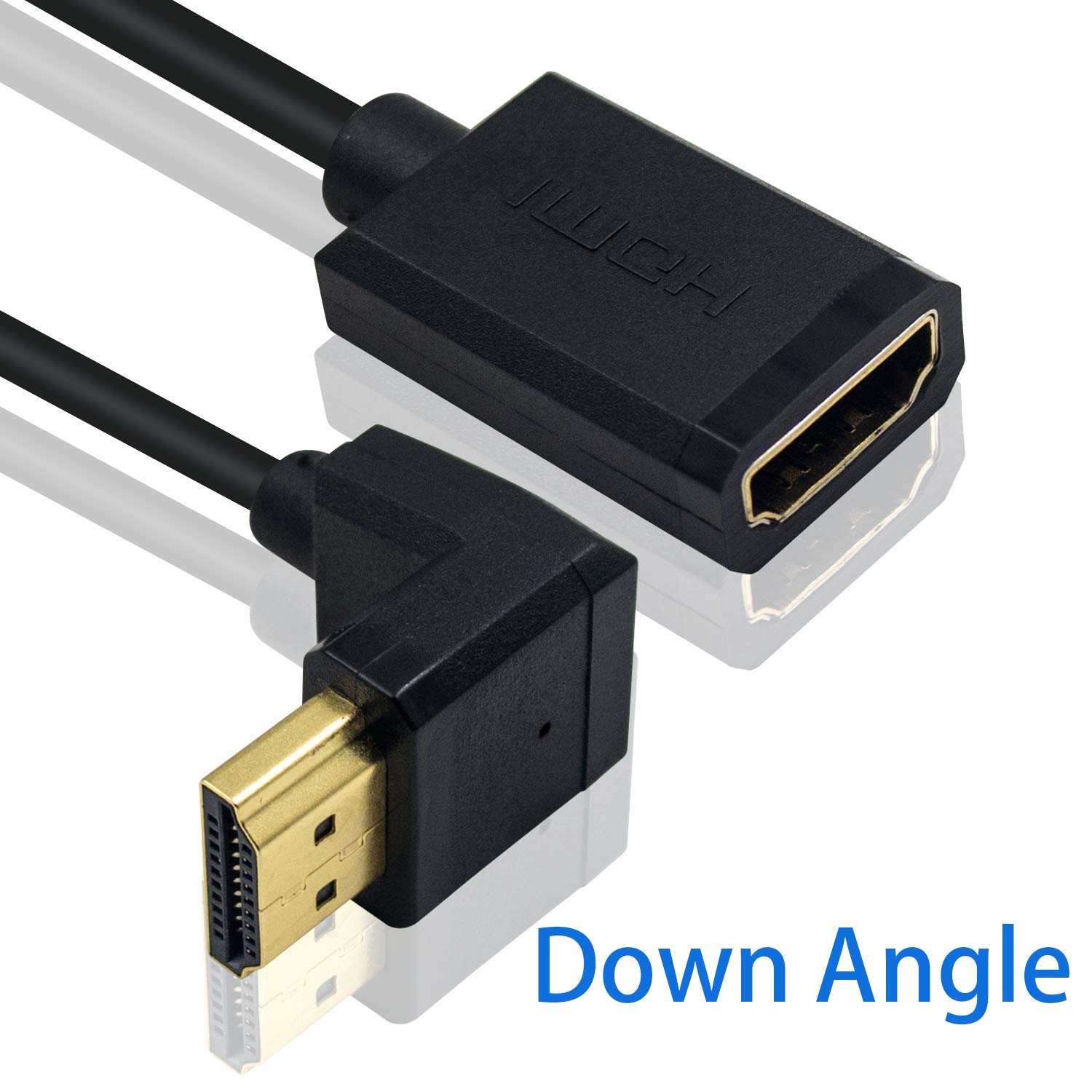 Nersligek HDMI Verlängerungskabel 0,5M - 4K Ultra Highspeed Mit Ethernet
