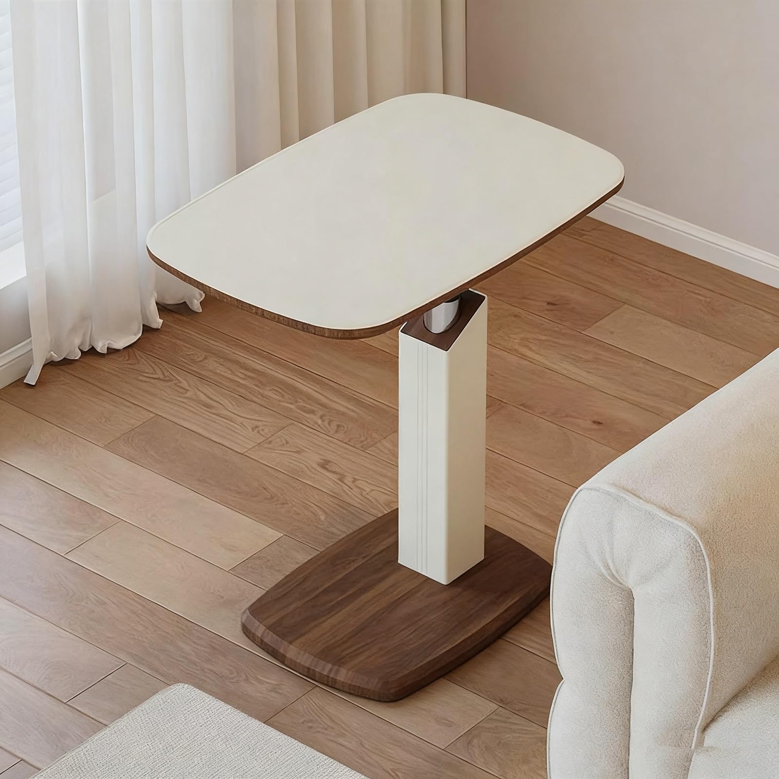 Table de lit réglable en hauteur pour télétravail en petit espace