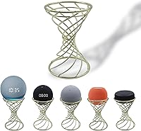 Vista 8 de Soporte decorativo de mesa para altavoz inteligente para Echo Dot 5ª/4ª/3ª/2ª generación, Echo 4nd/3ª/2ª generación, Echo Glow, Apple Homepod Mini