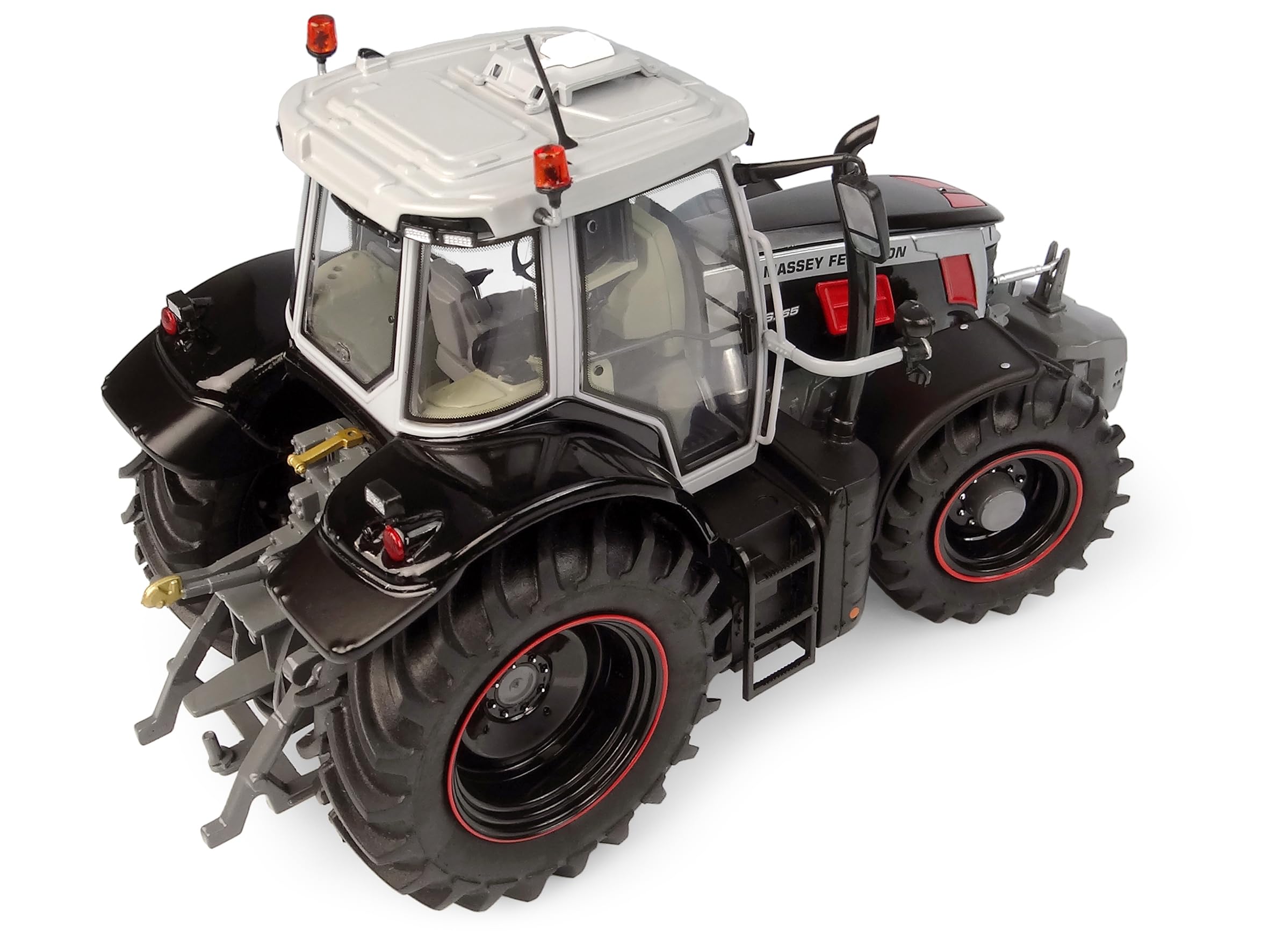 Universal Hobbies Tracteur Miniature Massey Ferguson 7S.165 Rouge et Noir