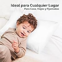 Vista 5 de KeaBabies Funda de almohada para niños pequeños de 13 x 18 pulgadas, funda de almohada de algodón orgánico para niños, niñas, funda de algodón suave