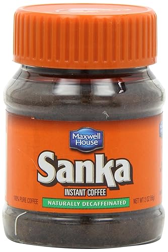 Sanka Café instantáneo descafeinado (paquete de 12 unidades, frascos de 2 onzas)
