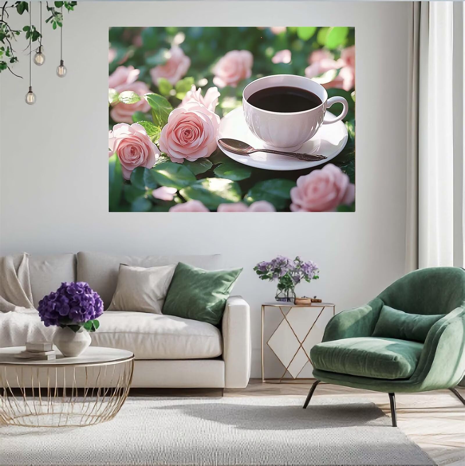 Puzzle róże, 6000 elementów, kawowe puzzle, dla dorosłych, z pudełkiem na prezent, "zrób to sam", duże drewniane puzzle dla dorosłych, gra zręcznościowa dla całej rodziny, prezenty dla kobiet, 105 x