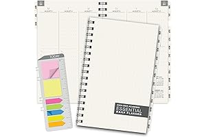 Global Printed Products Essential 5x8 Monthly 2024-2025 Planner - (5" x 8"...