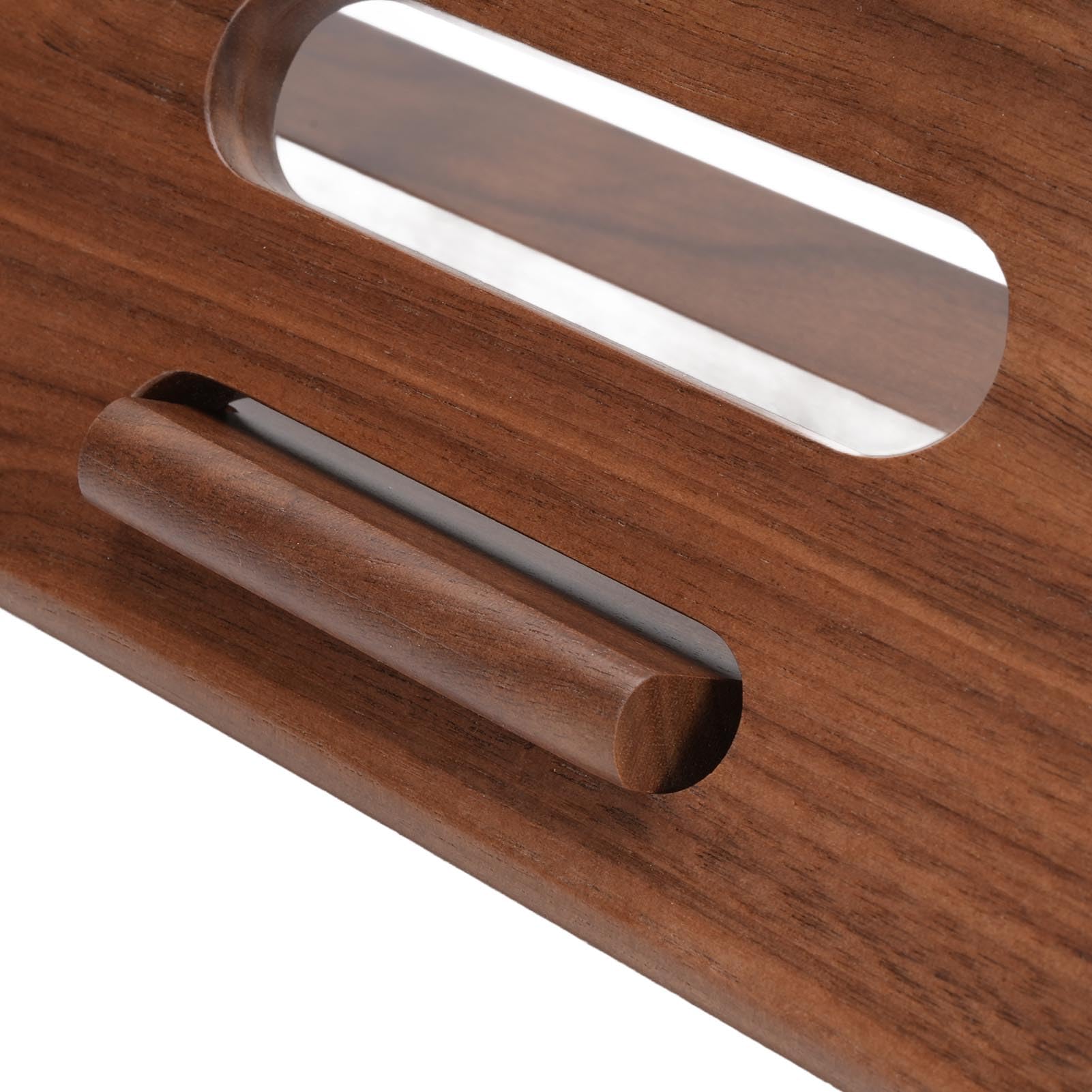 Cocoarm Supporto Pieghevole per Tablet in Legno di Noce, Porta Tablet con 2 Impostazioni di Angolazione, for Casa Ufficio Studio Lettura