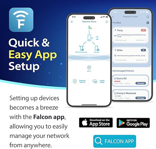 Miniatura 13 de Router WiFi 6 G530 5G NR AX3000 con ranura para tarjeta SIM, puerta de enlace celular, antenas optimizadas de alta ganancia, failover dual WAN,