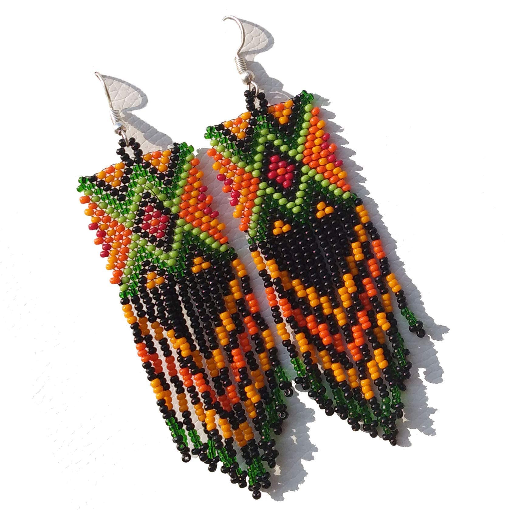 See full amazon price history chart for Handmade Black Multicolor zig zag Beaded earrings for women (E-01-SB-01) Handmade Black Multicolor zig zag Beaded earrings for women (E-01-SB-01) (B08WC7H2RY) Amazon Price History, Amazon Price Tracker