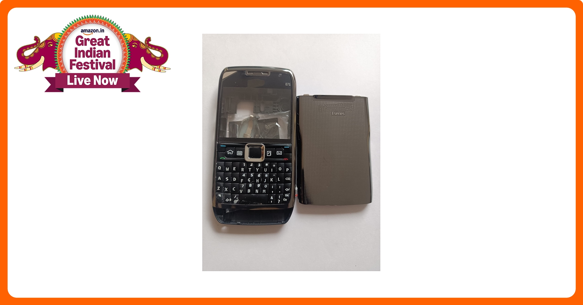 nokia E71 海外版　black steel red化 nokia E71 海外版 black steel red化 Red and Black and Seen All Over