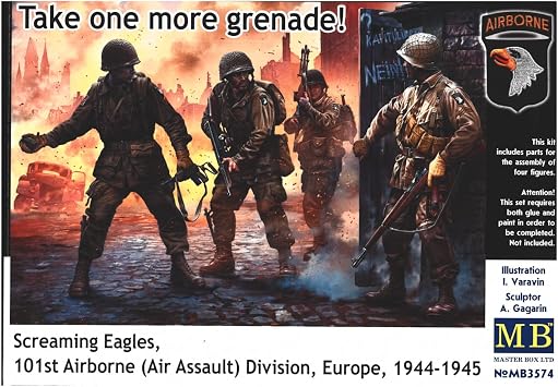Masterbox 1 35 - Screaming Eagles, 101st Airborne 1944-45