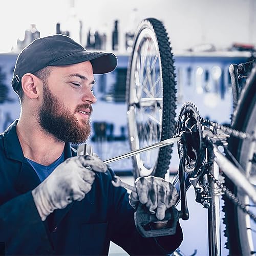 Miniatura 6 de Paquete de 4 llaves de sierra, llave de motosierra de 0.512 x 0.748 in, llave de bujía para motosierra Stihl Husqvarna, desmontaje mecánico