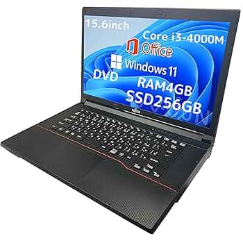 Amazon.co.jp: 【整備済み品】富士通 ノートPC A574/ 15.6型/i3