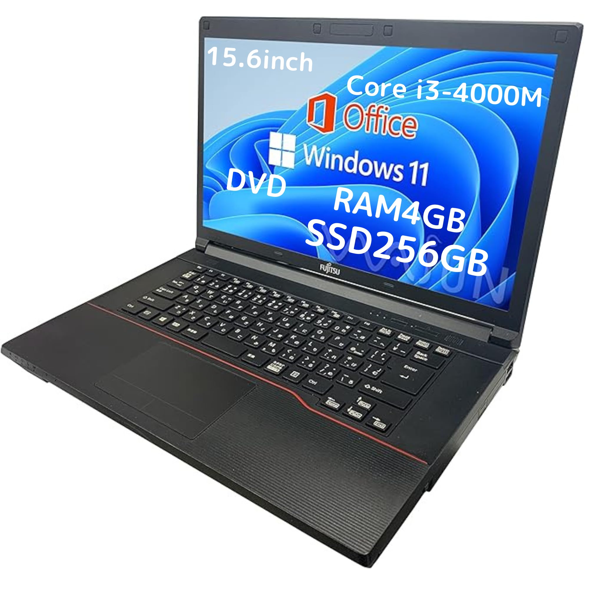 富士通 - 富士通 ノートパソコン Amazon.co.jp: 【整備済み品】富士通 ノートPC A574/ 15.6型/i3