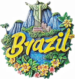 Brazil Refrigerator Magnet Tourism Souvenir Fridge 3D Decoration Craft