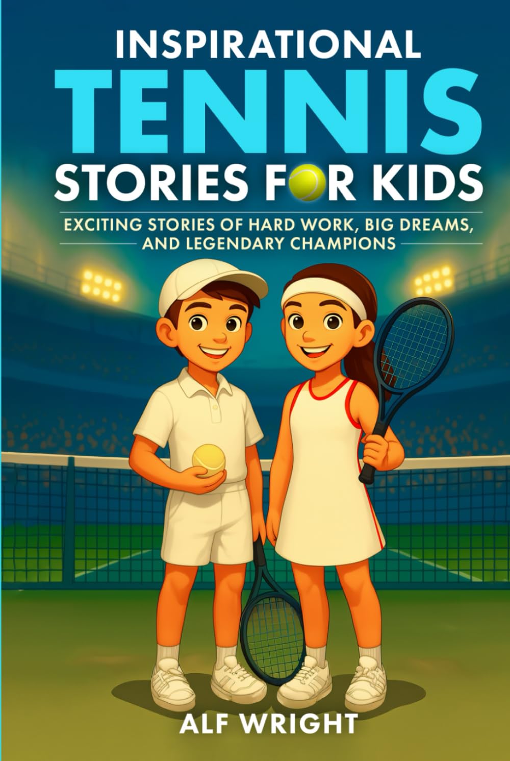 Inspirational Tennis Stories for Kids: Exciting Stories of Hard Work, Big Dreams and Legendary Champions (Inspirational Stories for Kids by Alf Wright)