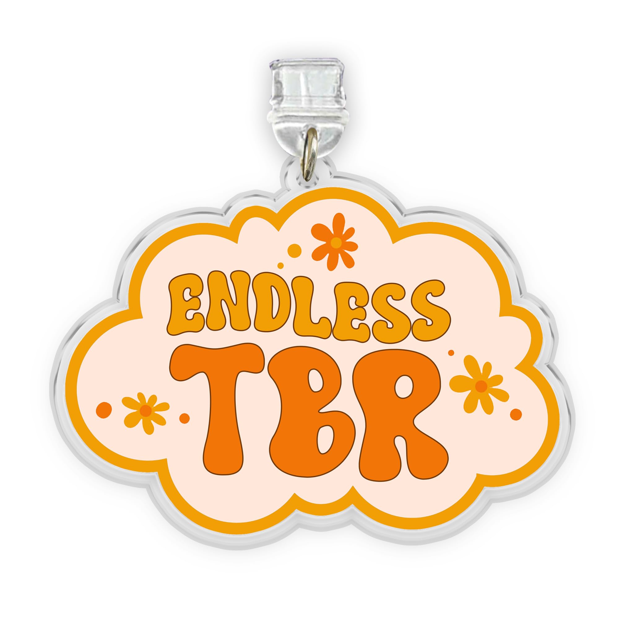 Book Lover Charm for E-Readers, Phone Dust Plug 1.5 Inches Funny Reading Lover, Bookish Inspiration, Lightning/Type C Dust Plug, Acrylic Material,