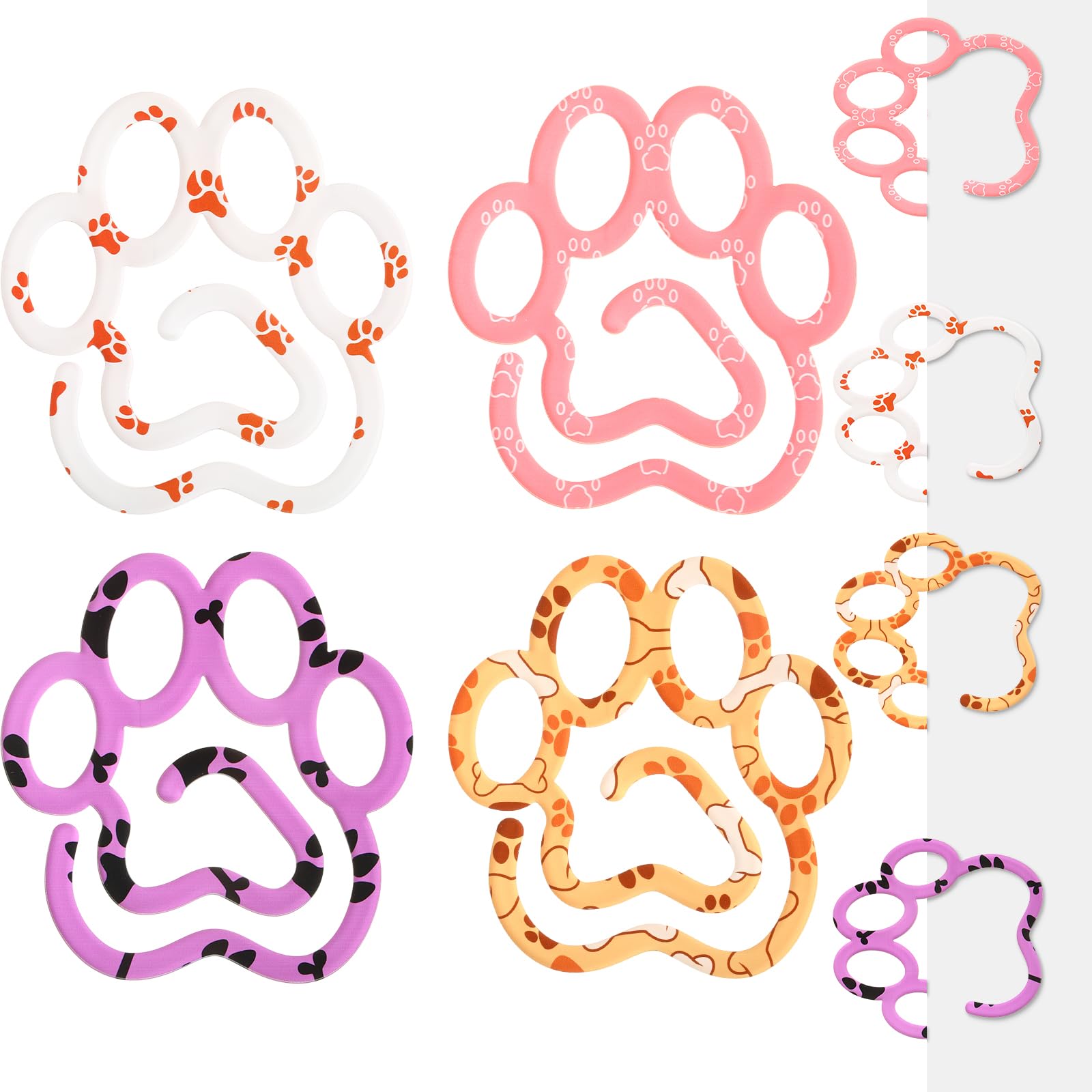 Trombones en acrylique en forme de patte pour bureau et enseignant - 8