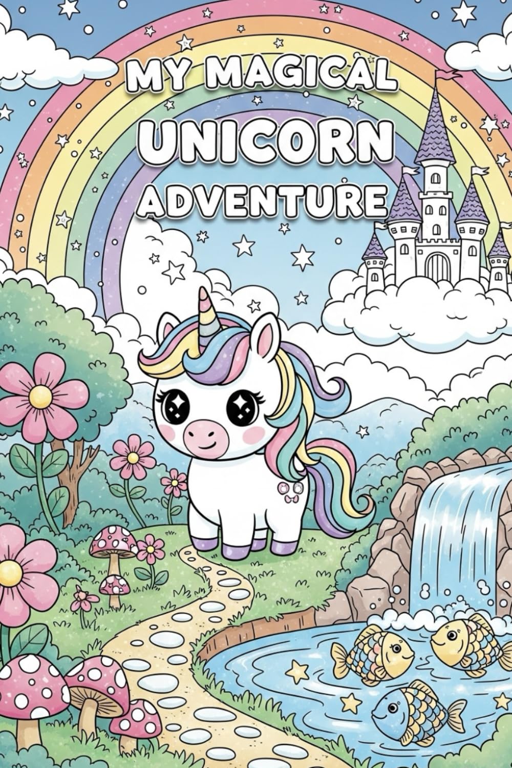 My Magical Unicorn Adventure: The ultimate unicorn colouring in book