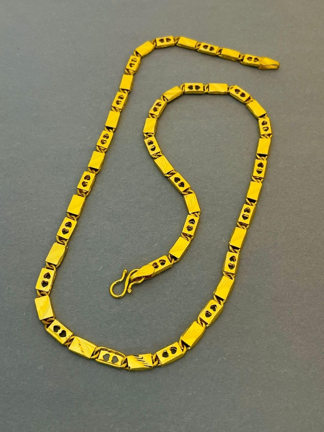 rkb sales Gold Plated Chain for Men – Premium Daily Wear Chain with Long Lasting Shine-picture-47