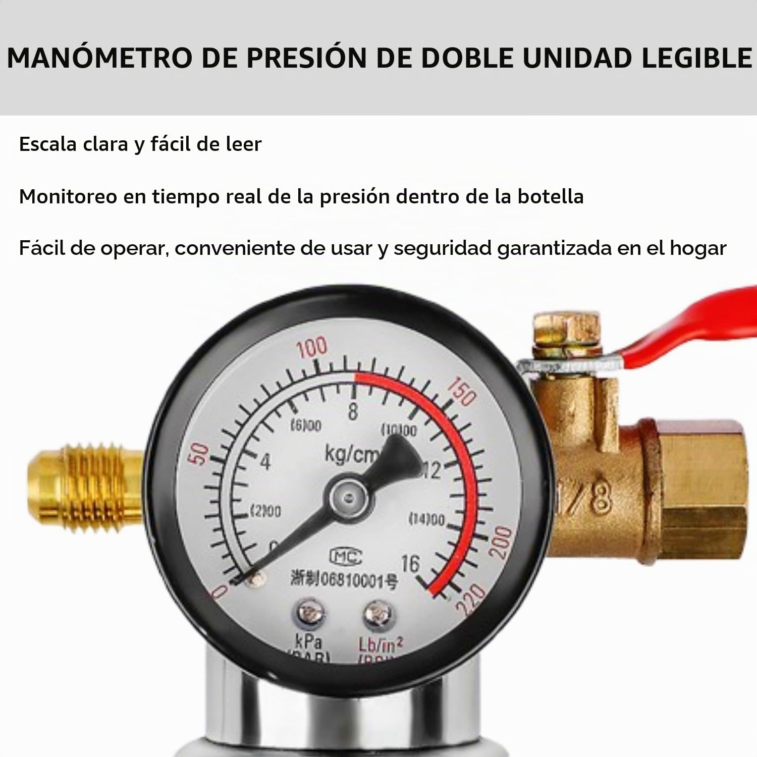 Herramienta de lavado de aire acondicionado para coche, bidón de limpieza de coche con boquilla pulverizadora, incluye manómetro de 220 psi, conexiones de aire y mangueras para limpieza de