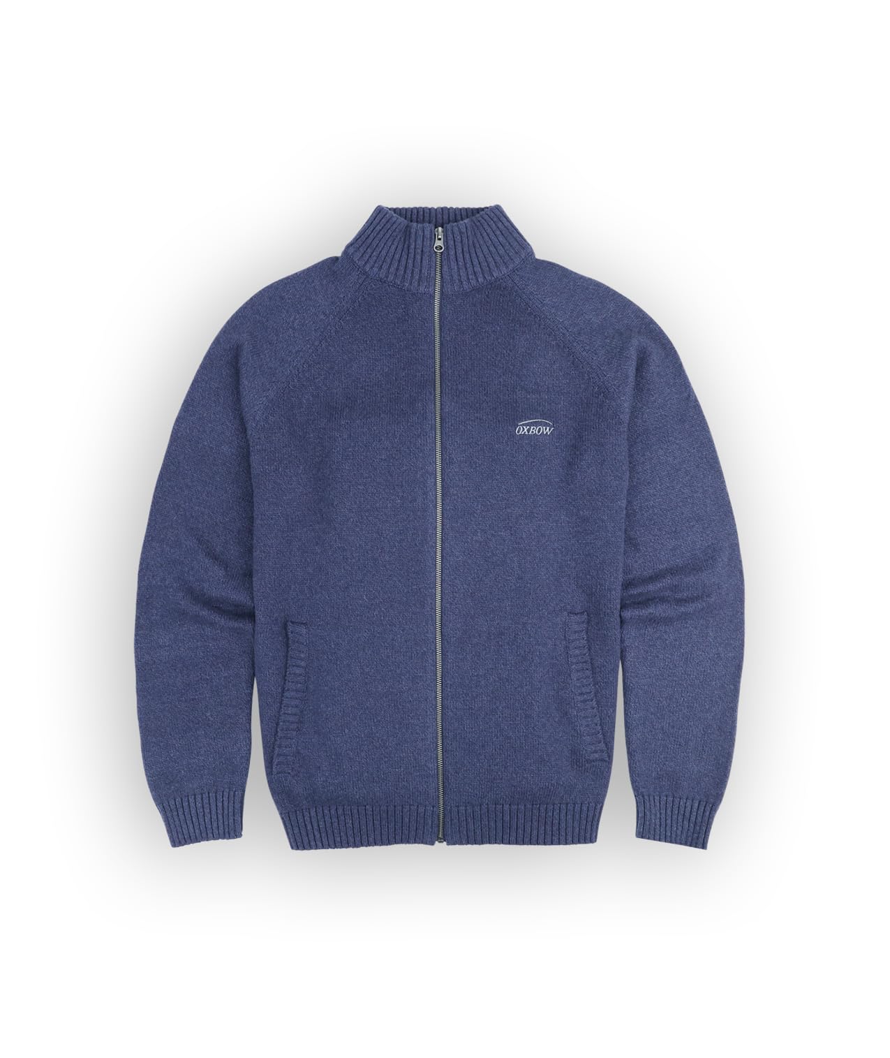 OXBOW Gilet zip épais CURRENT Hiver 2025 Uni, Col rond, Zippé, Sans capuche, Manches longues