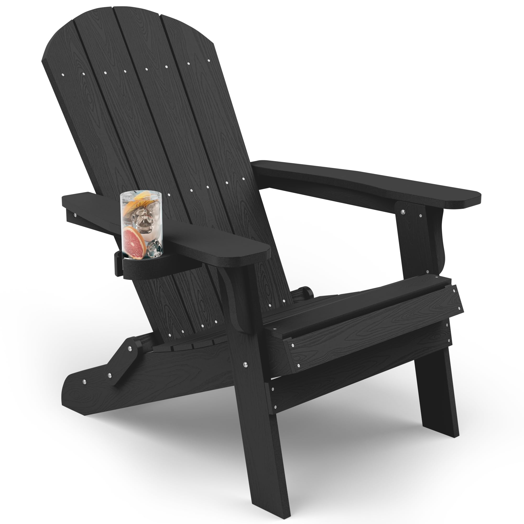 YEFU Adirondack Chair, Oversized Plastic Adirondack Chair Folding