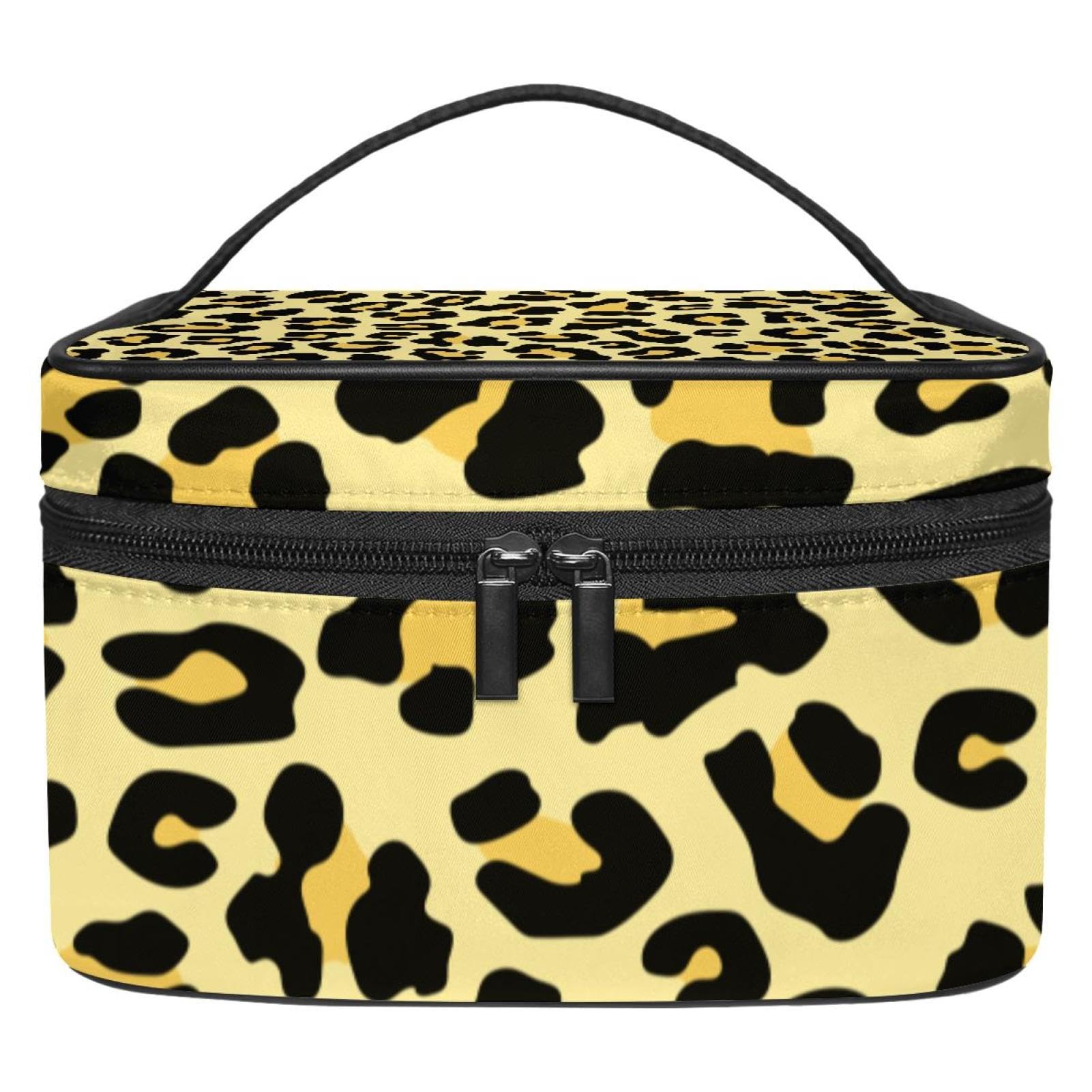 Pochette de cosmétiques léopard pour éviter les pinceaux abîmés - 8