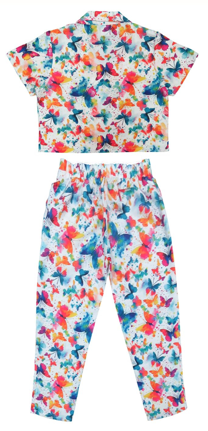 Clothe Funn Donne Elegante Stampato Senza Maniche Shorts Set Cotone Tessuto