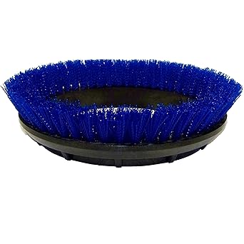 Oreck Commercial 237058 Crimped Polypropylene Scrub Orbiter Brush, 12 in. Diameter, 0.02 in. Bristle Diameter, Blue Scrub Brush, Use with ORB550MC Oreck Commercial Orbiter Hard Floor Cleaner Machine