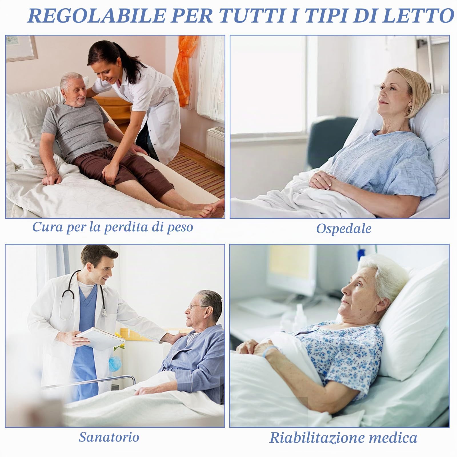 Foglio di Trasferimento per Pazienti, Tavola per il Trasferimento del Paziente con 8 Maniglie, Adatta per Persone in Sovrappeso, Anziani e Pazienti che Devono Essere Trasferiti