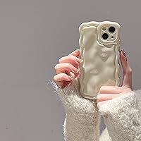 Vista 34 de FABSPARK Funda para iPhone 11, Patrón de Burbujas de Meteorito 3D Electrochapado Galvanizado con Brillos Marco Ondulado Rizado Funda Brillante, TPU