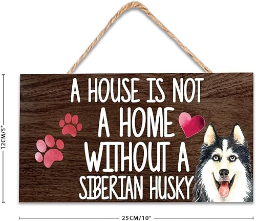 Vista 32 de Welcome Sign for Front Door A House is Not A Home Without A American Bully Dog Sign Door Decoration Pink Love Hearts Solid Wood Sign Hanging Sign