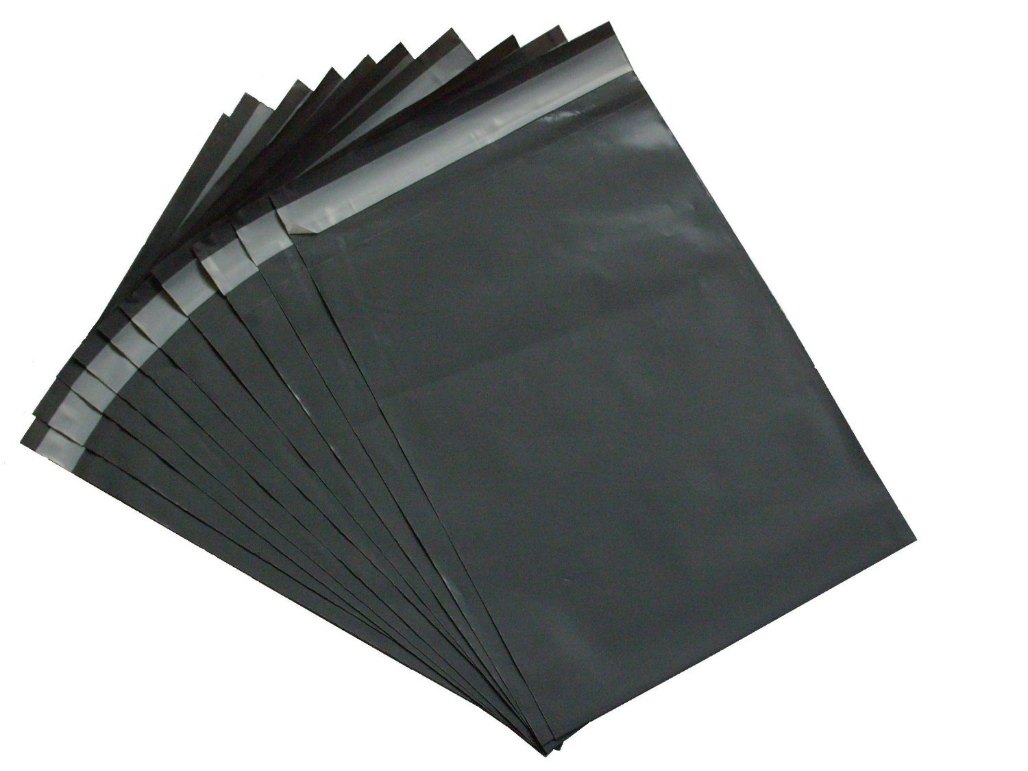 10 Mailing Courier Postal Bags 6.5 x 9 Inch (165mm x 230mm) Plastic Polythene