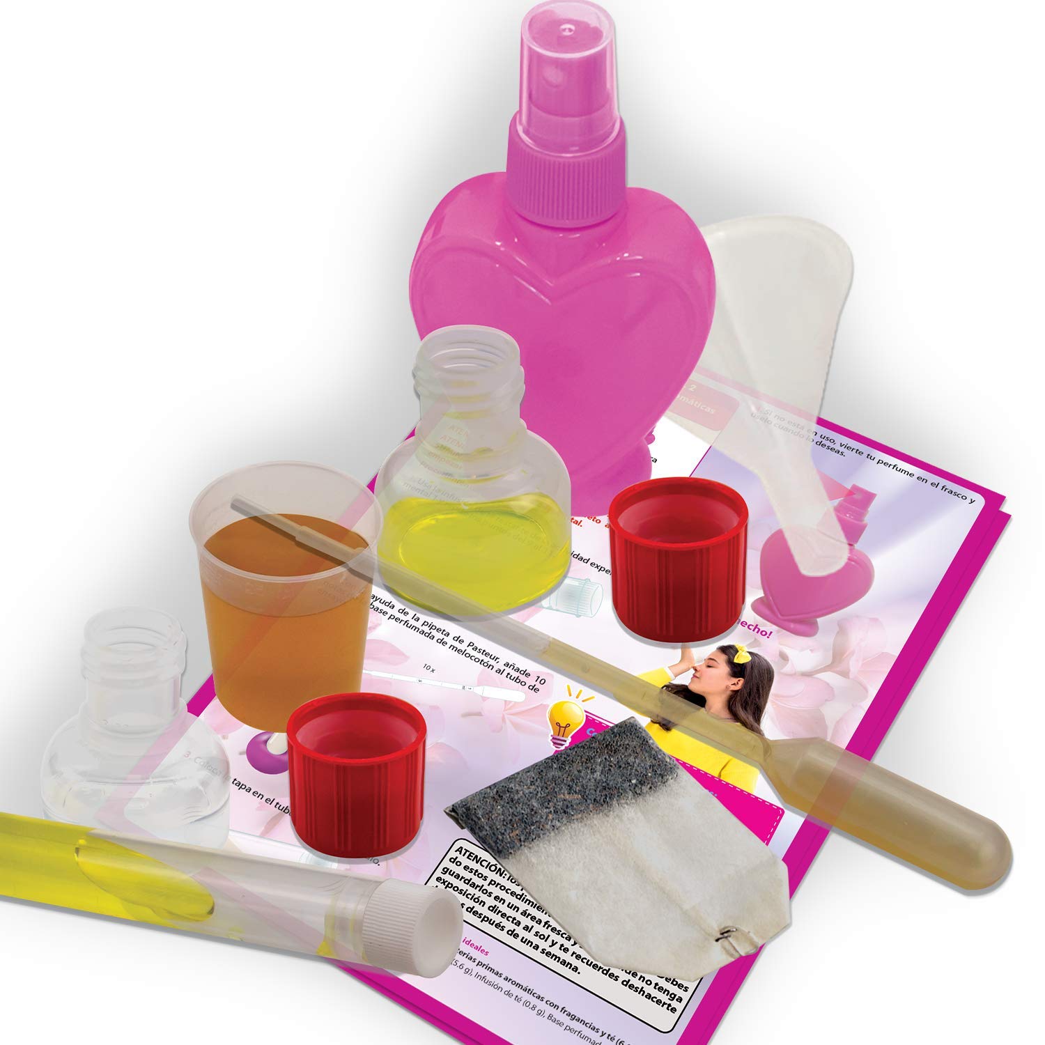 Science4you – Coffret Parfum Pour Enfants Dès 8 Ans – 13 Expériences, Kit éducatif STEAM, Cadeau Fille 7-10 Ans