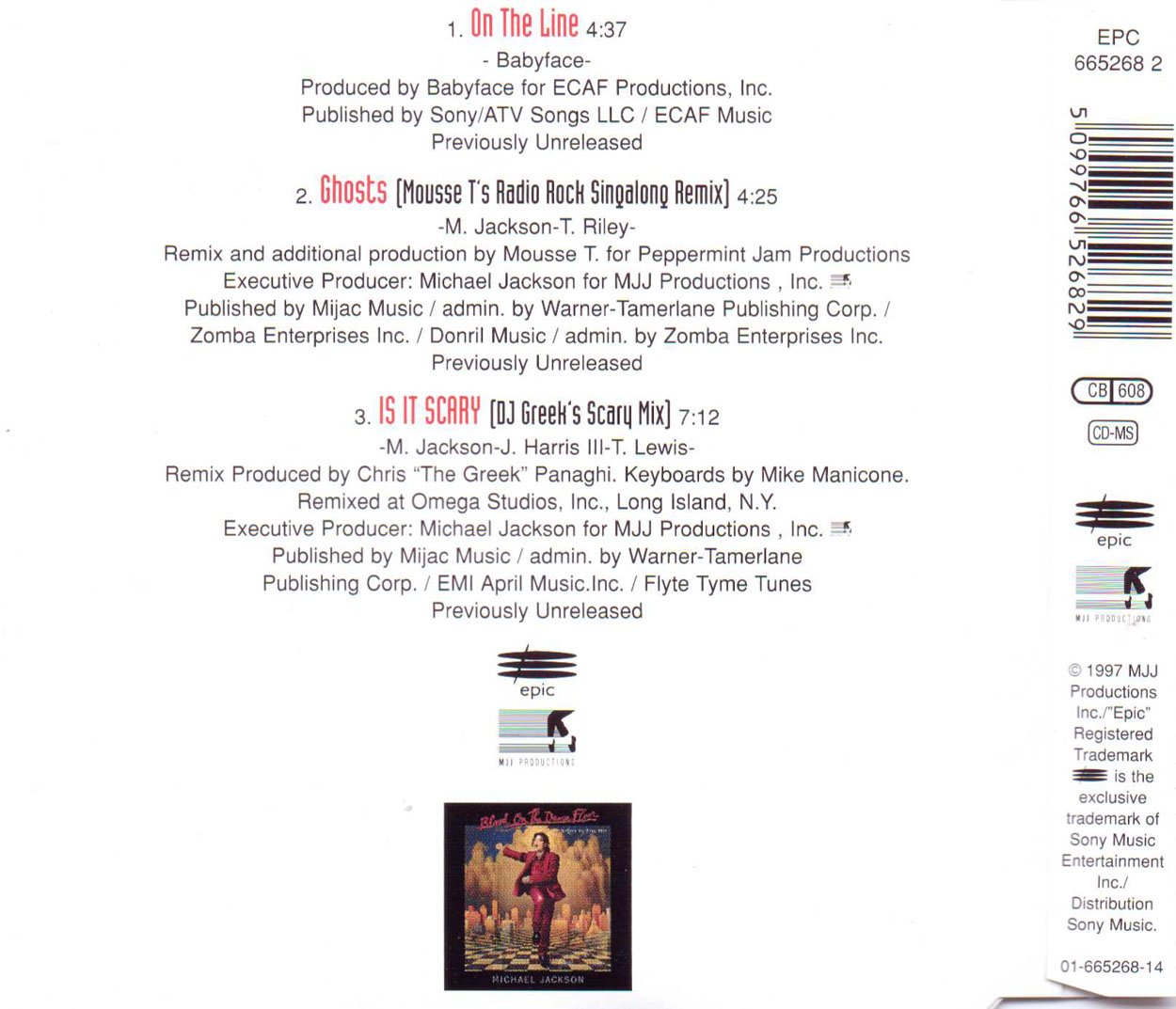 Michael Jackson Limited Edition Minimax Cd On The Line Amazon Com Music