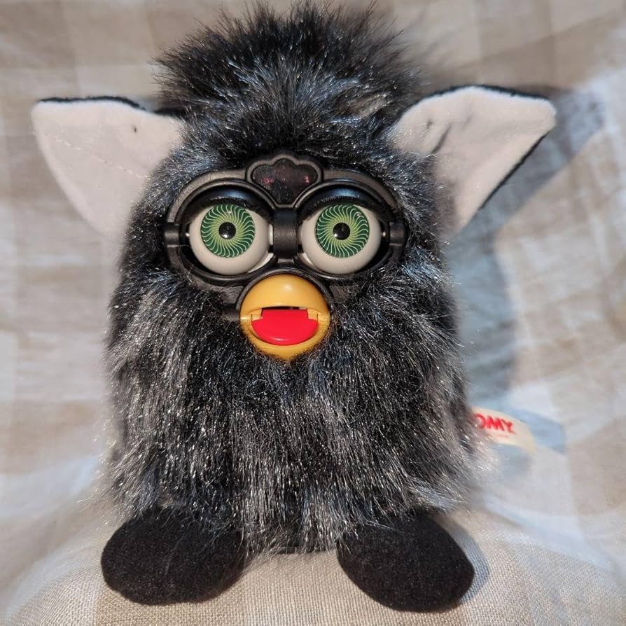 レトロファービー　初代　黒銀　キラキラ　グリッター　緑目 Amazon.co.jp: レトロファービー 初代 黒銀 グリッター 緑目