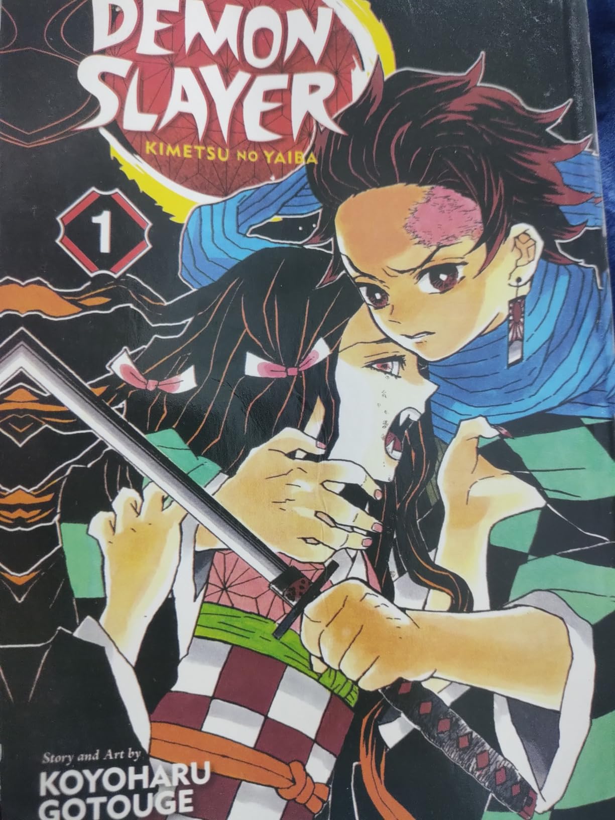 MANGA DEMON SLAYER Volume. 1 (DEMON SLAYER: KIMETSU NO YAIBA) Vol.1 ...