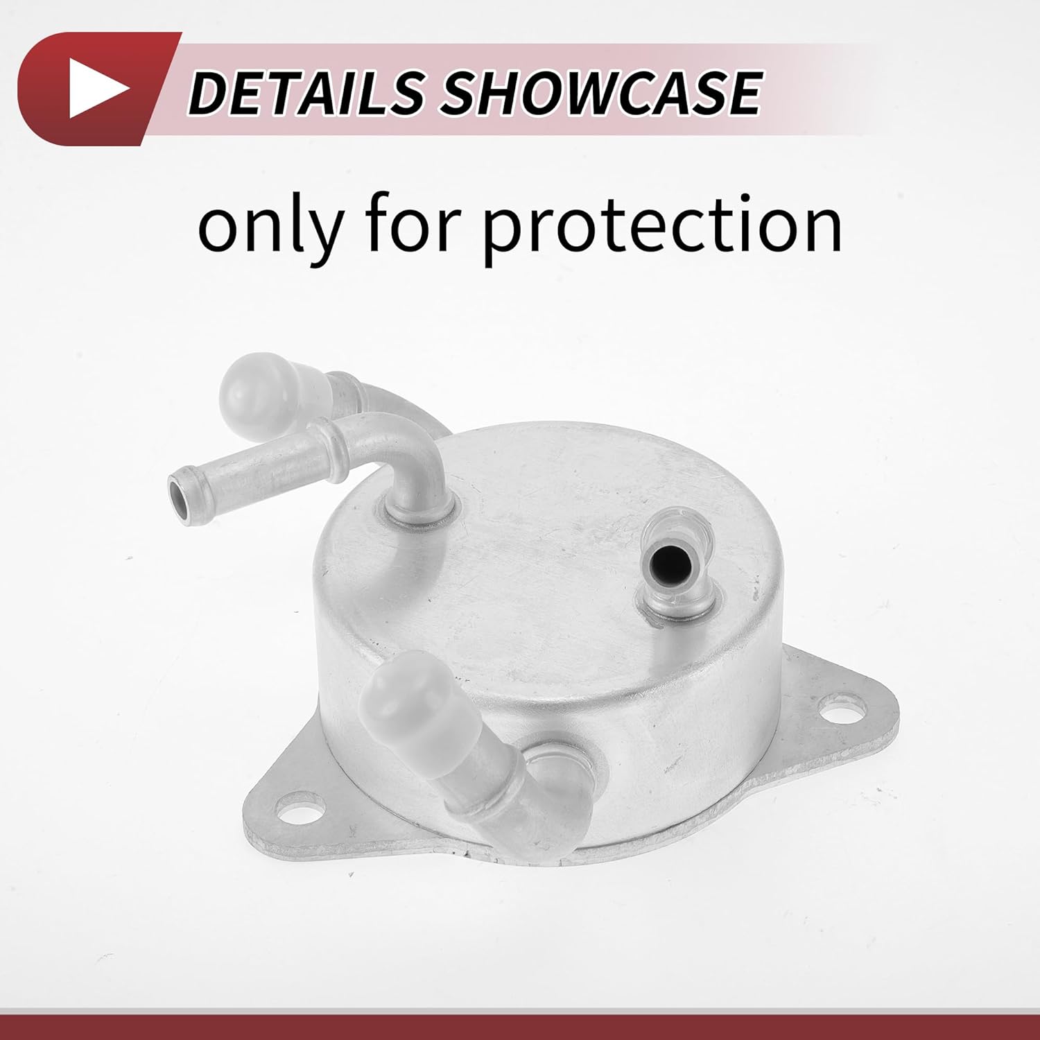 1 Pc Engine Oil Cooler for Honda Civic 2006-2011 Engine Transmission Oil Cooler No.19430RNAA51 Silver Tone Aluminum Alloy