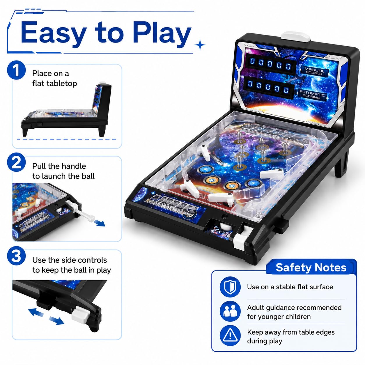 Elektroniczna maszyna do pinballa stołowego uchwyt do gry zręcznościowej ze