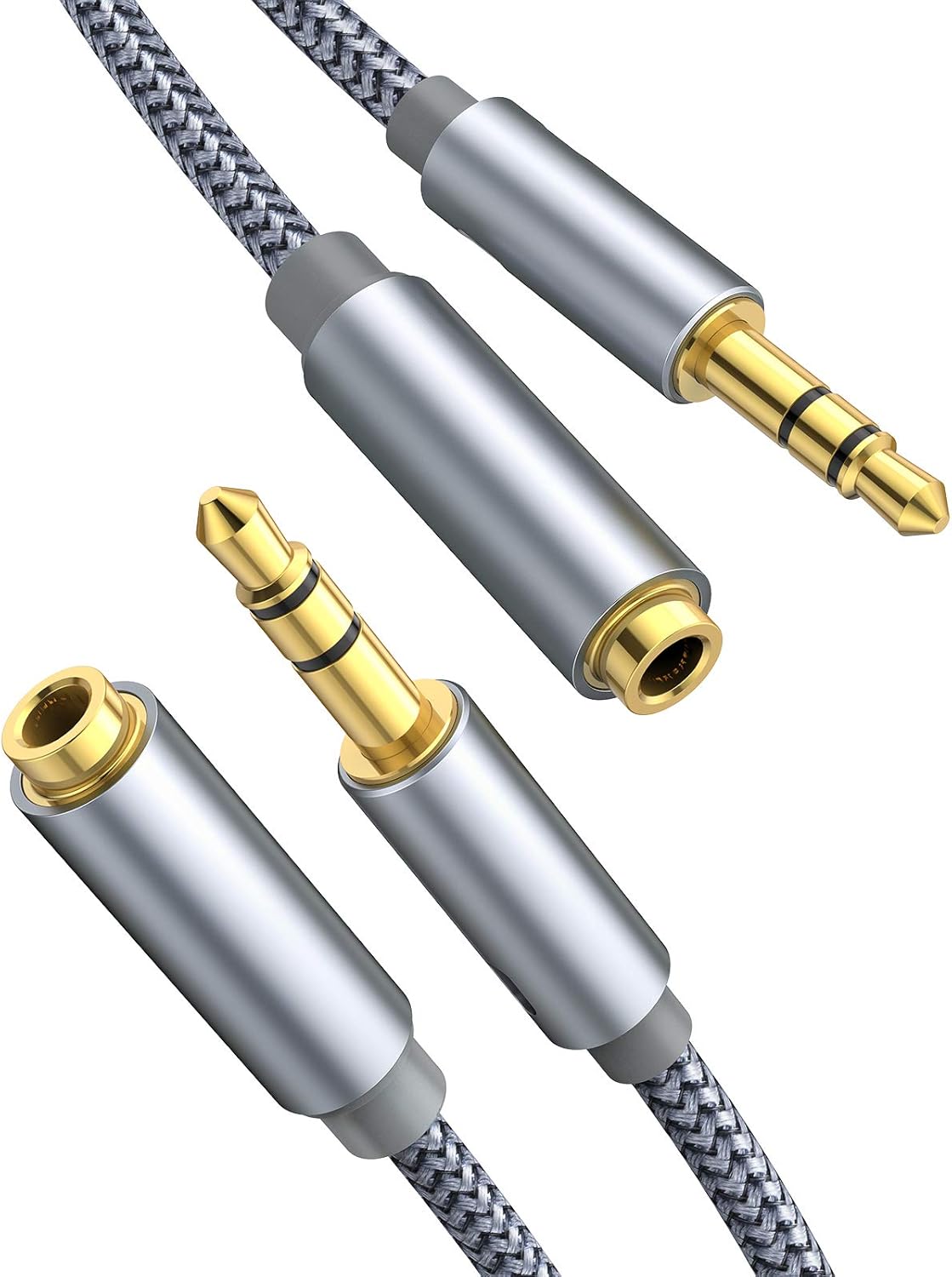 oldboytech 2 Pack Headphone Extension Cable, 3.5mm